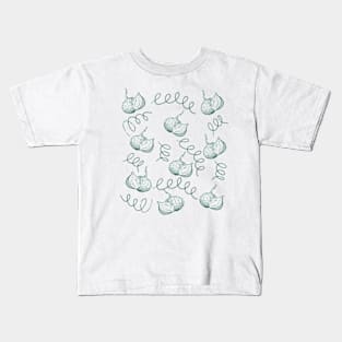 green onions Kids T-Shirt